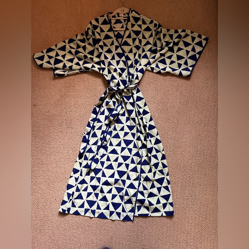 Natori Saks Fifth Avenue Sleep Chemise * Nightgown + Robe Set * Intimate Apparel - Picture 10 of 11